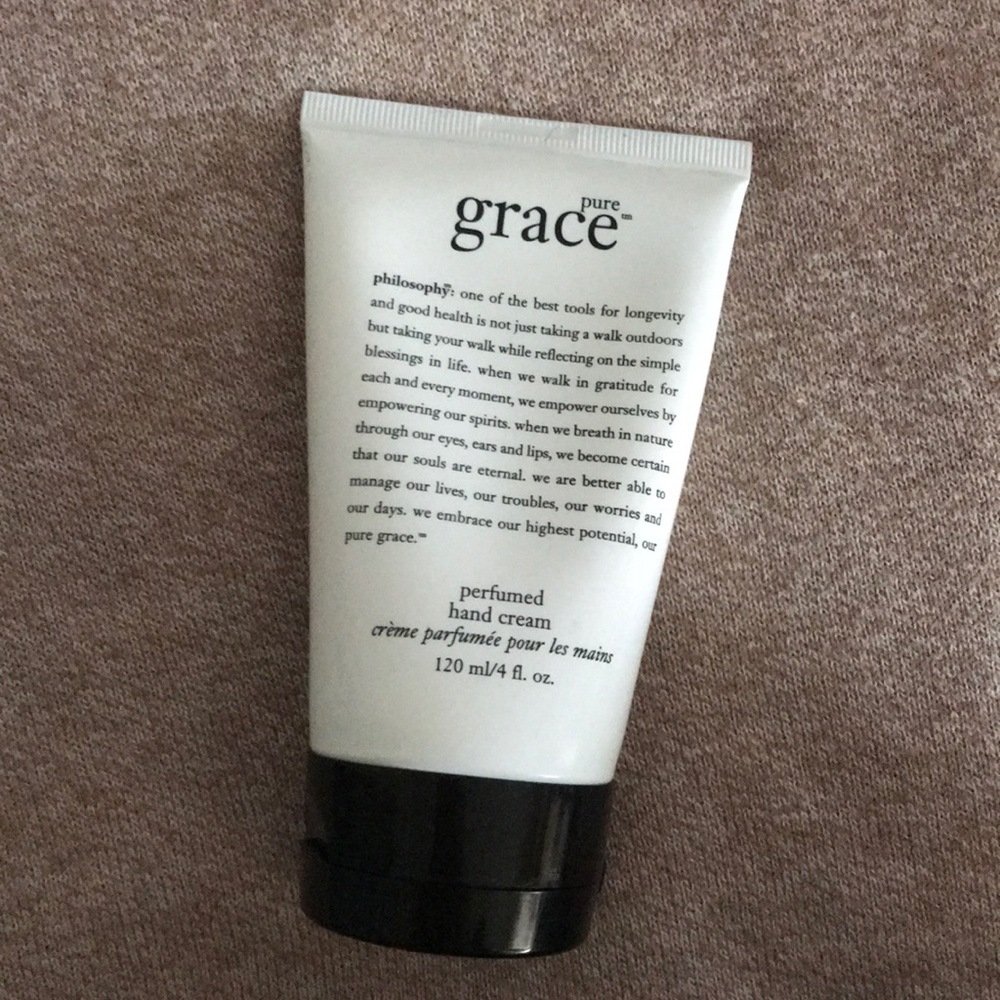 Philosophy pure grace hand cream